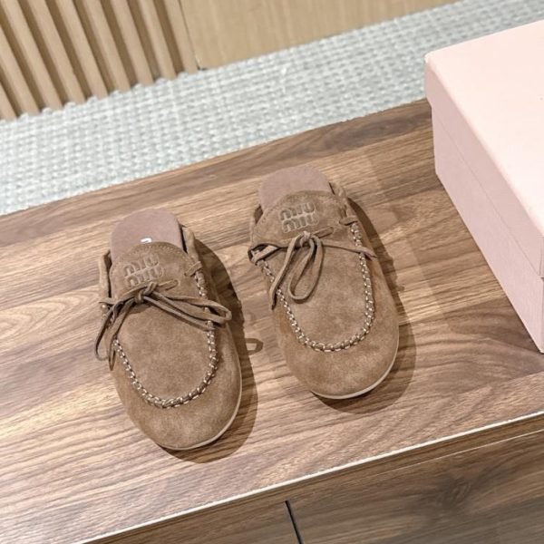 repliche,replica,perfette,siti di,affidabili,migliori siti,dove comprare,1:1,scarpe da ginnastica Mocassini con fiocco MIU MIU per la primavera (2JVVO)