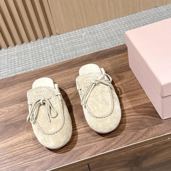 repliche,replica,perfette,siti di,affidabili,migliori siti,dove comprare,1:1,scarpe da ginnastica Mocassini con fiocco MIU MIU per la primavera (I7MS9)