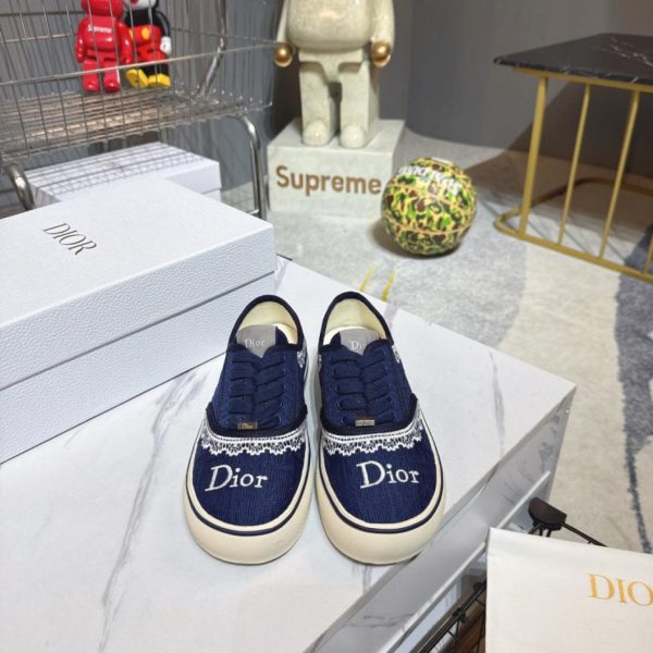 repliche,replica,perfette,siti di,affidabili,migliori siti,dove comprare,1:1,scarpe da ginnastica Scarpe Dior Saltwind Retro Monogram Lace Canvas, modello da coppia, sneakers casual (W4MJ2)