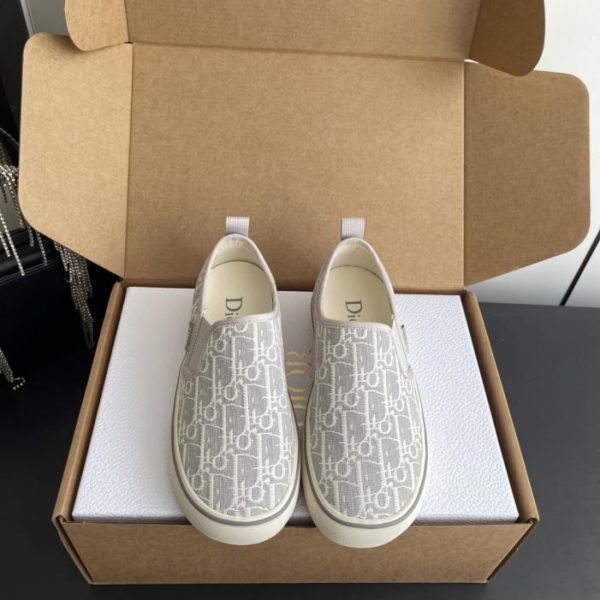 repliche,replica,perfette,siti di,affidabili,migliori siti,dove comprare,1:1,scarpe da ginnastica Dior 2020, Nuovi arrivi Primavera 2020, Scarpe basse in tela ricamate Saltwind, modello casual (CT28N)