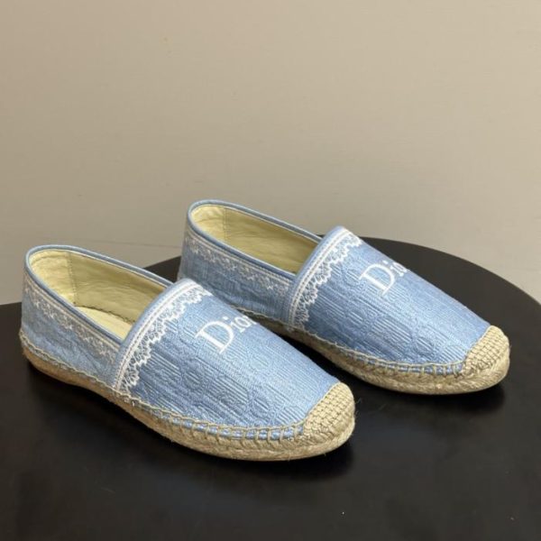 repliche,replica,perfette,siti di,affidabili,migliori siti,dove comprare,1:1,scarpe da ginnastica Espadrillas Granville di Dior, nuova colorazione per la primavera, con ricamo del logo CD (JOFBE)