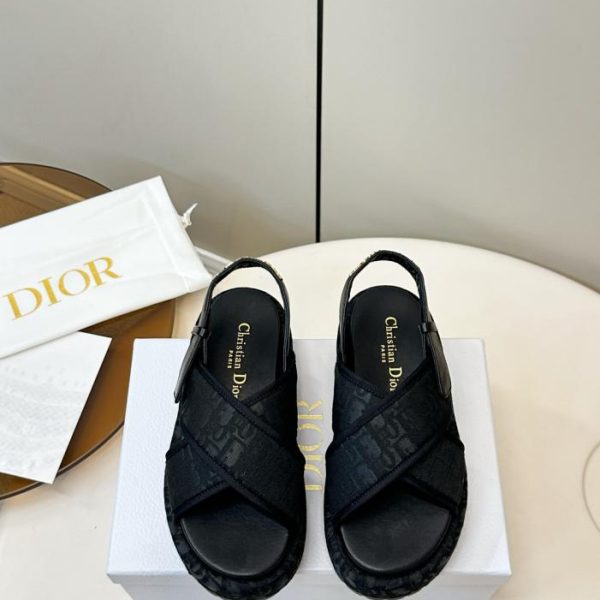 Sandali con plateau incrociati Dior Dway (42B9B)