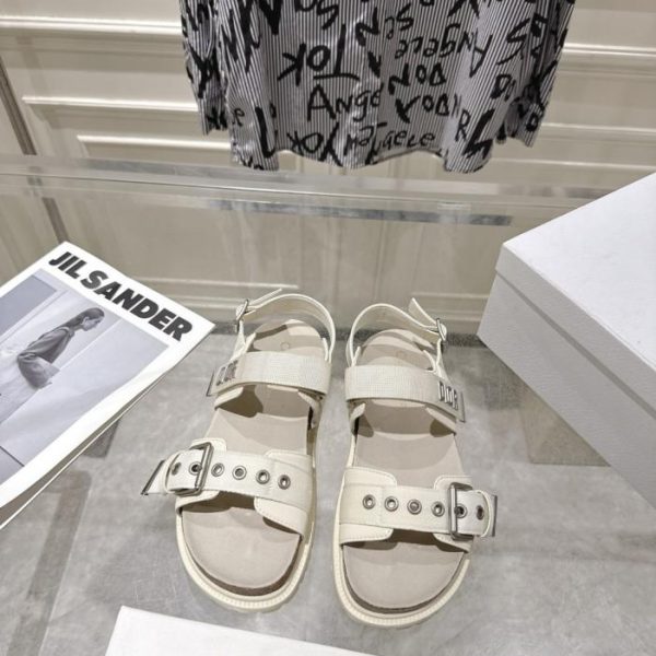 repliche,replica,perfette,siti di,affidabili,migliori siti,dove comprare,1:1,scarpe da ginnastica Sandali con plateau e chiusura a strappo da donna della nuova collezione estiva Diorac di Dior (Y6V60)