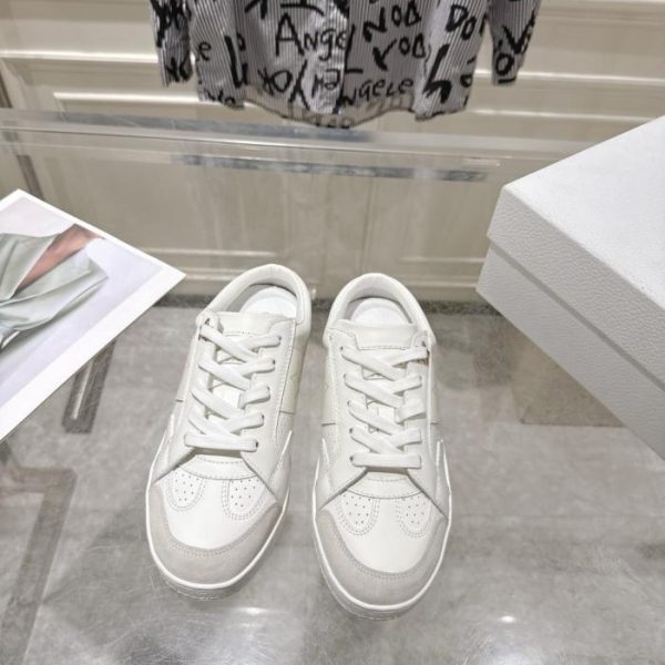 repliche,replica,perfette,siti di,affidabili,migliori siti,dove comprare,1:1,scarpe da ginnastica Sneakers slip-on con plateau bianche della serie Star di Dior (BW41G)