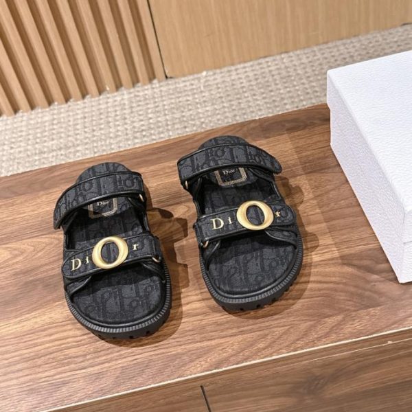repliche,replica,perfette,siti di,affidabili,migliori siti,dove comprare,1:1,scarpe da ginnastica Sandali Christian Dior estivi di grande successo con chiusura a strappo (taglia 40 (2 KOMD))
