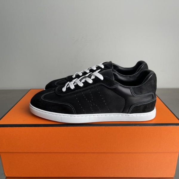 repliche,replica,perfette,siti di,affidabili,migliori siti,dove comprare,1:1,scarpe da ginnastica Collezione di sneakers Hermes Primavera/Estate New Match, modello stringato casual sportivo, scarpe da allenamento tedesche, sneakers piatte bianche, modello di coppia (13ZFC)