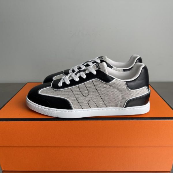repliche,replica,perfette,siti di,affidabili,migliori siti,dove comprare,1:1,scarpe da ginnastica Collezione di sneakers Hermes Primavera/Estate New Match, modello stringato casual sportivo, scarpe da allenamento tedesche, sneakers basse bianche, modello di coppia (3EFF7)