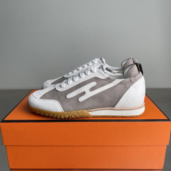 repliche,replica,perfette,siti di,affidabili,migliori siti,dove comprare,1:1,scarpe da ginnastica Sneakers Hermes Jet in pelle scamosciata, scarpe da allenamento Archander, modello per coppie (YVKJJ)