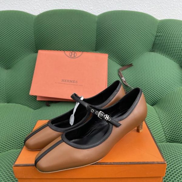 repliche,replica,perfette,siti di,affidabili,migliori siti,dove comprare,1:1,scarpe da ginnastica Nuovo arrivo Hermes Primavera: ballerine Lilia Color Block (14BDE)