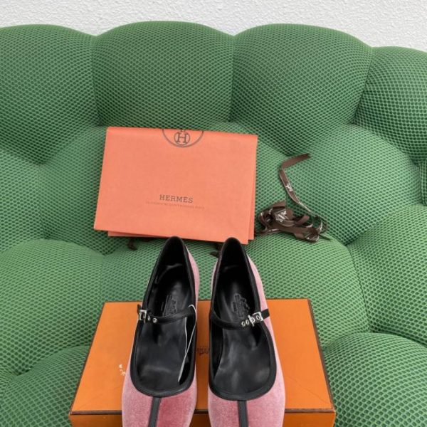 repliche,replica,perfette,siti di,affidabili,migliori siti,dove comprare,1:1,scarpe da ginnastica Ballerine Hermes Lilia Color Block, nuovi arrivi primavera (M6ZQF)