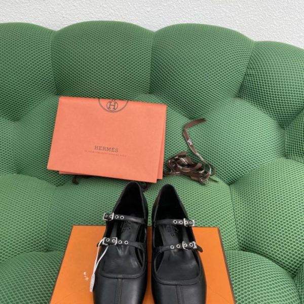 repliche,replica,perfette,siti di,affidabili,migliori siti,dove comprare,1:1,scarpe da ginnastica Nuovo arrivo primavera Hermes Lilia Ballerine Color Block (049GV)