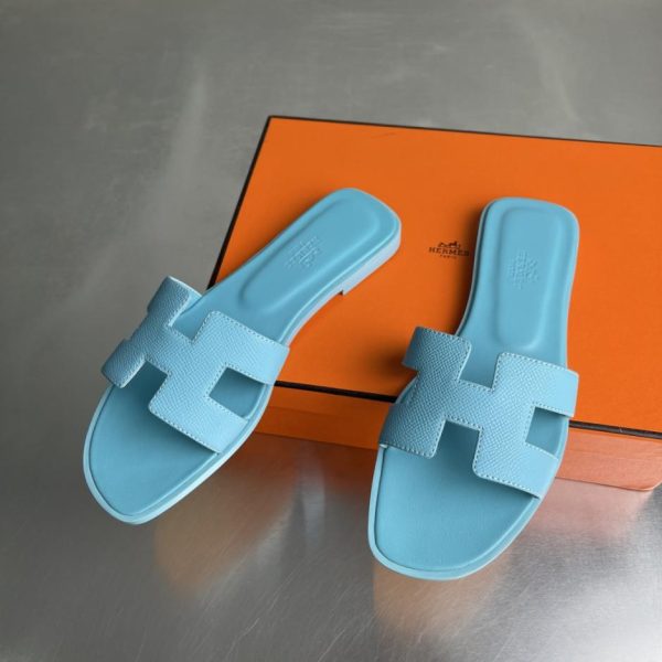 repliche,replica,perfette,siti di,affidabili,migliori siti,dove comprare,1:1,scarpe da ginnastica Sandali piatti classici Hermès serie Oasis H, modello rinnovato (BY36E)