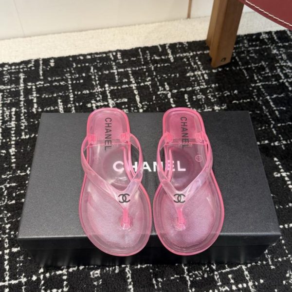 repliche,replica,perfette,siti di,affidabili,migliori siti,dove comprare,1:1,scarpe da ginnastica Sandali Chanel in gelatina con cristalli (71ZGE)