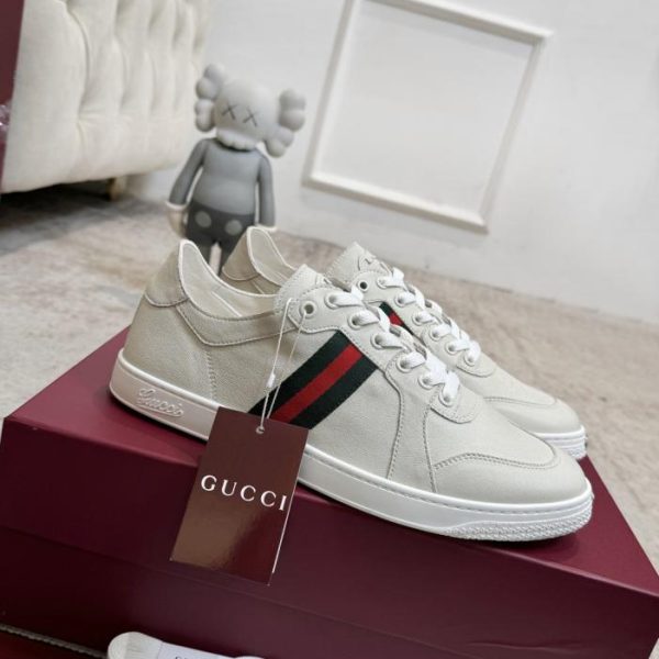 repliche,replica,perfette,siti di,affidabili,migliori siti,dove comprare,1:1,scarpe da ginnastica Sneakers basse da coppia Gucci Stretch (CXGVO)