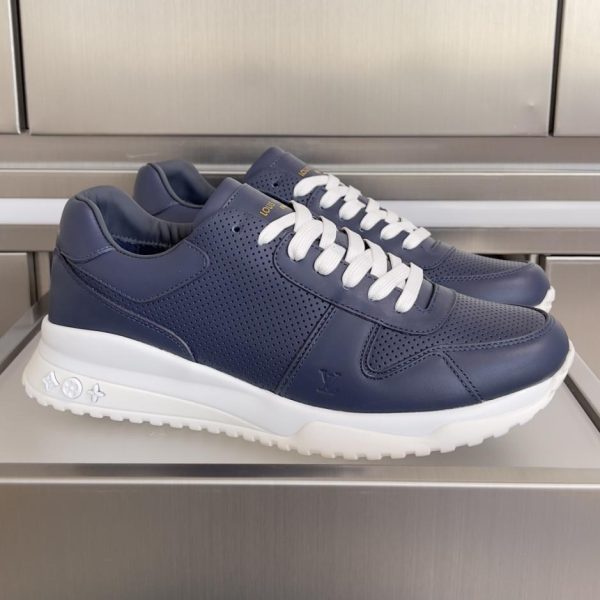 Sneakers casual da uomo Louis Vuitton Classic Run Away Series, modello chunky (KQFQF)