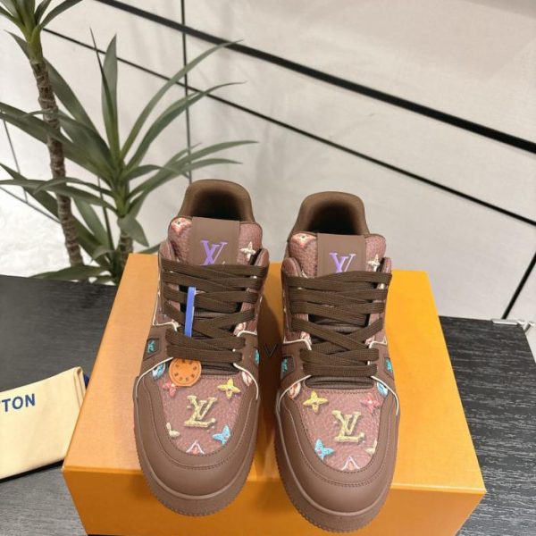 Nuovissimo modello di scarpe da ginnastica Louis Vuitton, stile da coppia, casual, scarpe da skateboard (WCX3X)