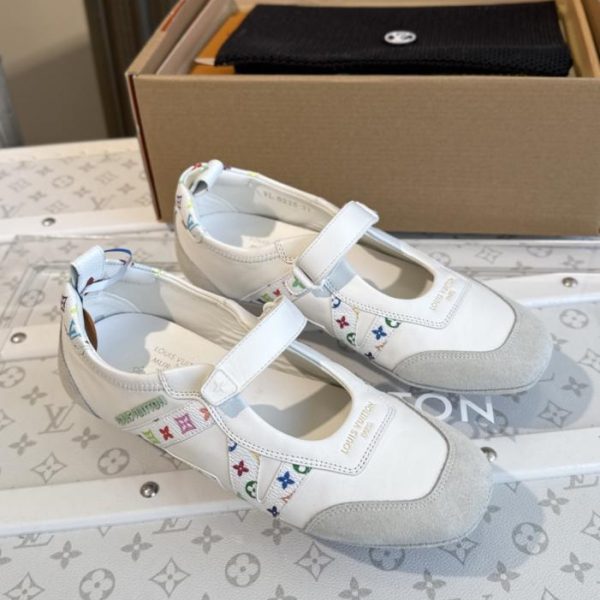 repliche,replica,perfette,siti di,affidabili,migliori siti,dove comprare,1:1,scarpe da ginnastica Scarpe da ballo top di gamma Sneakerina di Louis Vuitton (B9N52)