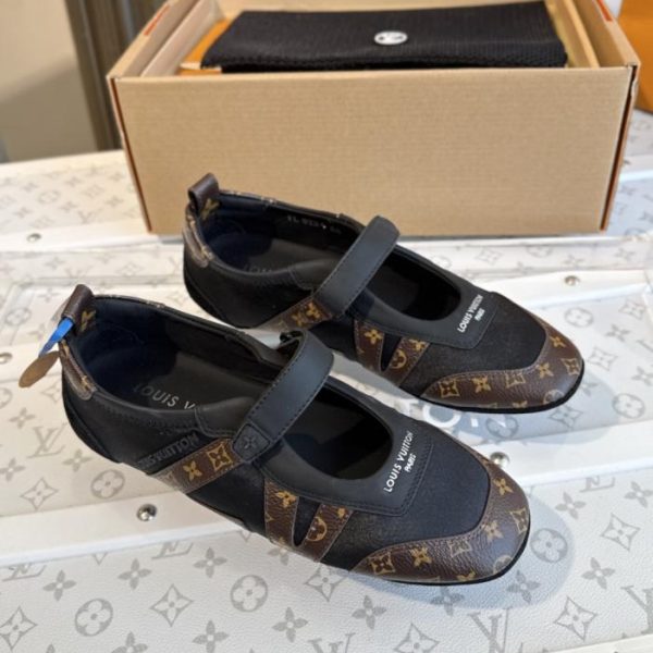 repliche,replica,perfette,siti di,affidabili,migliori siti,dove comprare,1:1,scarpe da ginnastica Scarpe da ballo Sneakerina di Louis Vuitton (G21JO) di alta gamma