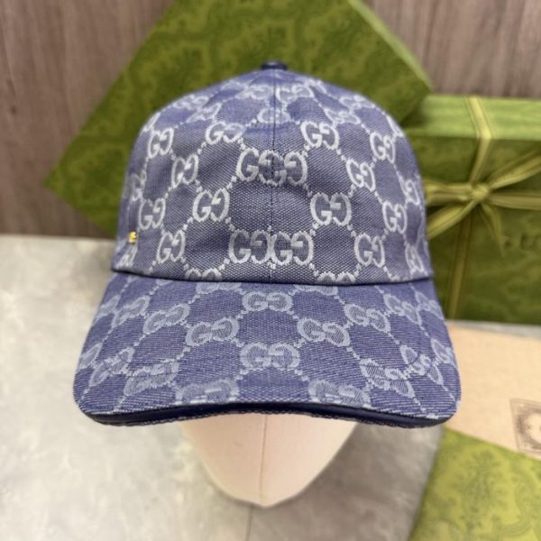 repliche,replica,perfette,siti di,affidabili,migliori siti,dove comprare,1:1,scarpe da ginnastica Cappellino da baseball GUCCI con classico motivo jacquard a doppia G (TEX5HE)