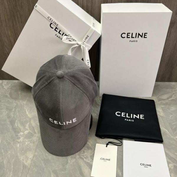 repliche,replica,perfette,siti di,affidabili,migliori siti,dove comprare,1:1,scarpe da ginnastica Cappellino da baseball CELINE originale in velluto di cotone personalizzato con applicazione logo (2Y8HCY) – Stesso stile del sito ufficiale