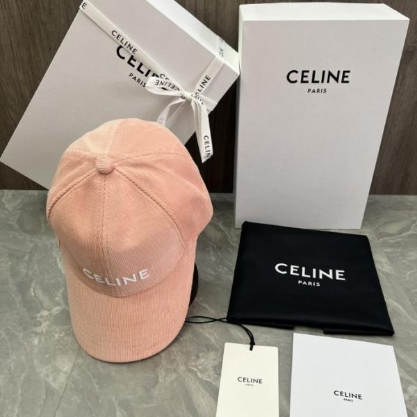 repliche,replica,perfette,siti di,affidabili,migliori siti,dove comprare,1:1,scarpe da ginnastica Cappellino da baseball CELINE originale in velluto di cotone personalizzato con applicazione logo (UWG2QO) – Stesso stile del sito ufficiale
