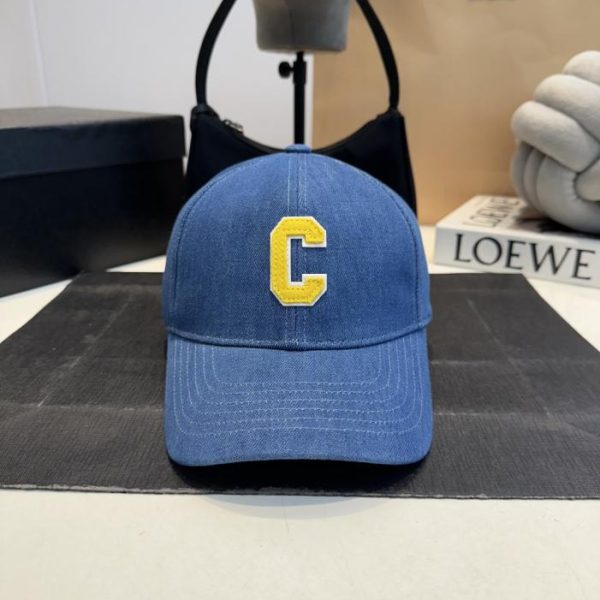 repliche,replica,perfette,siti di,affidabili,migliori siti,dove comprare,1:1,scarpe da ginnastica Ultimo modello di cappellino da baseball CELINE con logo C ricamato (AGRRJN)