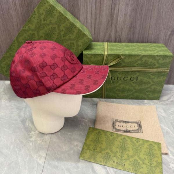 repliche,replica,perfette,siti di,affidabili,migliori siti,dove comprare,1:1,scarpe da ginnastica Cappellino da baseball GUCCI, in classica tela con monogramma GG e targhetta in pelle (incisa con “G(829U3W)”).