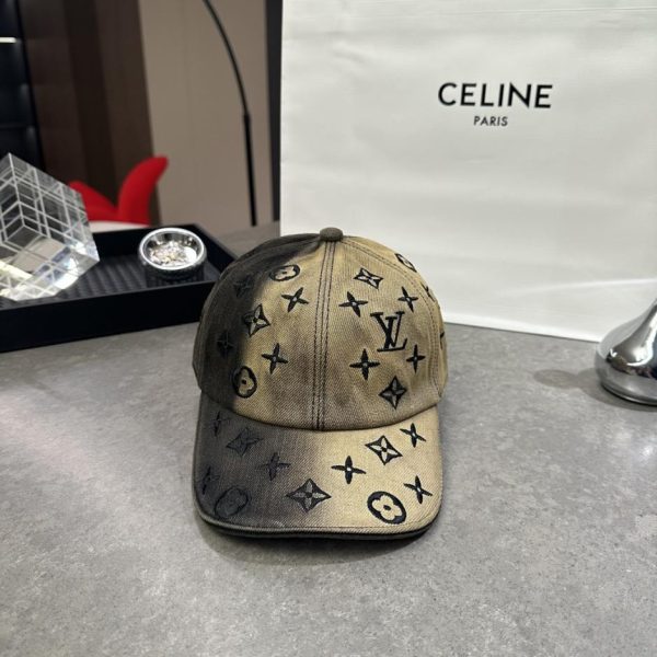 repliche,replica,perfette,siti di,affidabili,migliori siti,dove comprare,1:1,scarpe da ginnastica Cappellino da baseball Louis Vuitton in denim effetto invecchiato (Q7JY0N)