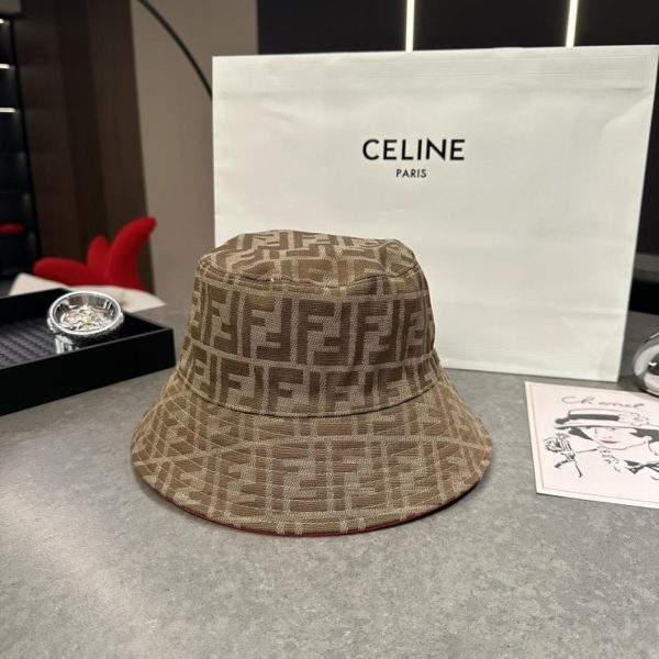 repliche,replica,perfette,siti di,affidabili,migliori siti,dove comprare,1:1,scarpe da ginnastica Cappello a secchiello FENDI con monogramma FF (ALYS4B)