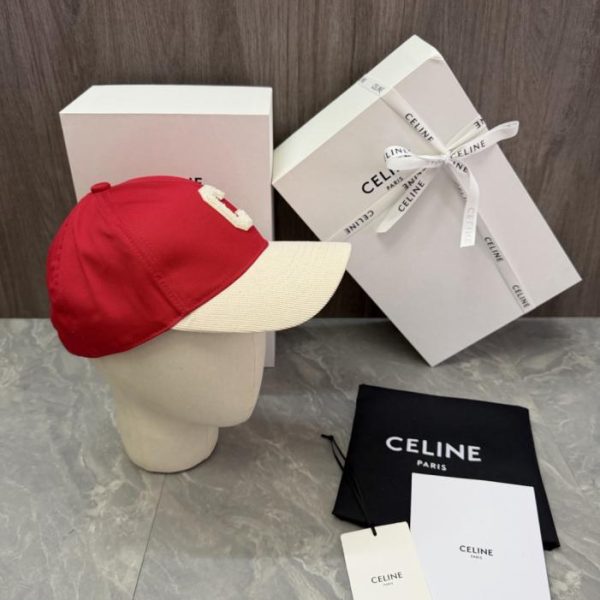 repliche,replica,perfette,siti di,affidabili,migliori siti,dove comprare,1:1,scarpe da ginnastica Design originale CELINE personalizzato. Il corpo del cappello è realizzato in cotone twill, mentre la tesa è in velluto a coste (4MUMKU).