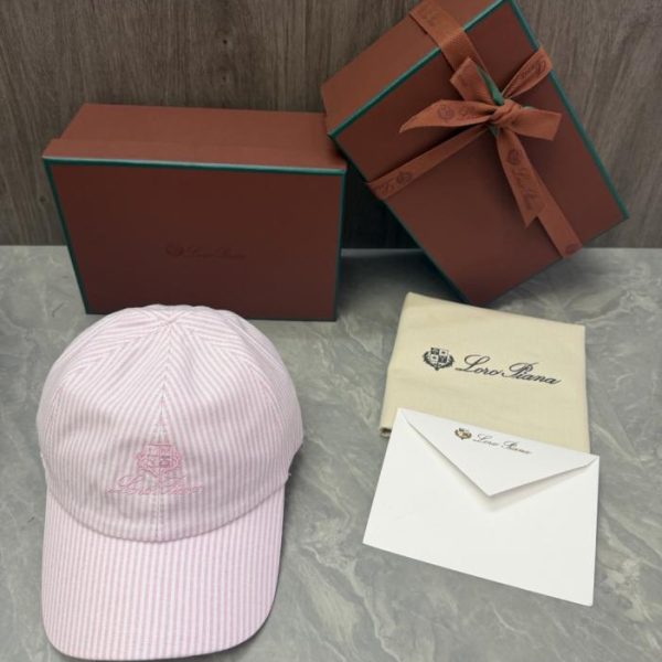 repliche,replica,perfette,siti di,affidabili,migliori siti,dove comprare,1:1,scarpe da ginnastica Cappellino da baseball a righe Loro Piana Storm System (AJYOS1)