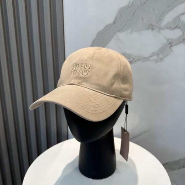 repliche,replica,perfette,siti di,affidabili,migliori siti,dove comprare,1:1,scarpe da ginnastica Cappellino da baseball MiuMiu Original, nuovo modello, in puro cotone lavato (L8RB0S)