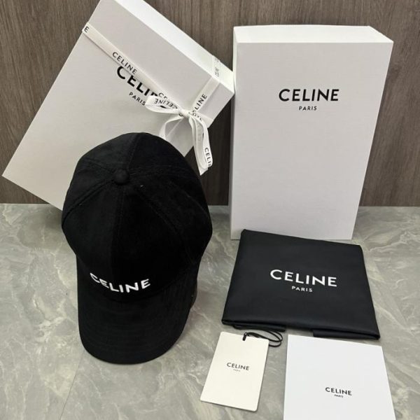 repliche,replica,perfette,siti di,affidabili,migliori siti,dove comprare,1:1,scarpe da ginnastica Cappellino da baseball CELINE originale in velluto di cotone personalizzato con applicazione logo (EZKI2D) – Stesso stile del sito ufficiale