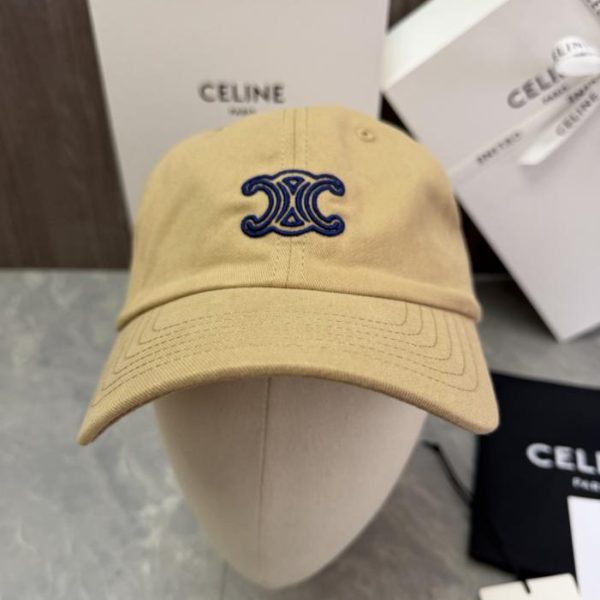 repliche,replica,perfette,siti di,affidabili,migliori siti,dove comprare,1:1,scarpe da ginnastica Cappello originale CELINE personalizzato con logo Triomphe doppia C ricamato (5TM4VV)