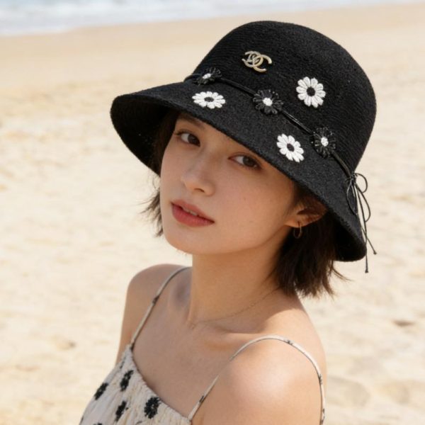 repliche,replica,perfette,siti di,affidabili,migliori siti,dove comprare,1:1,scarpe da ginnastica Cappello di paglia CHANEL (FFQ901)