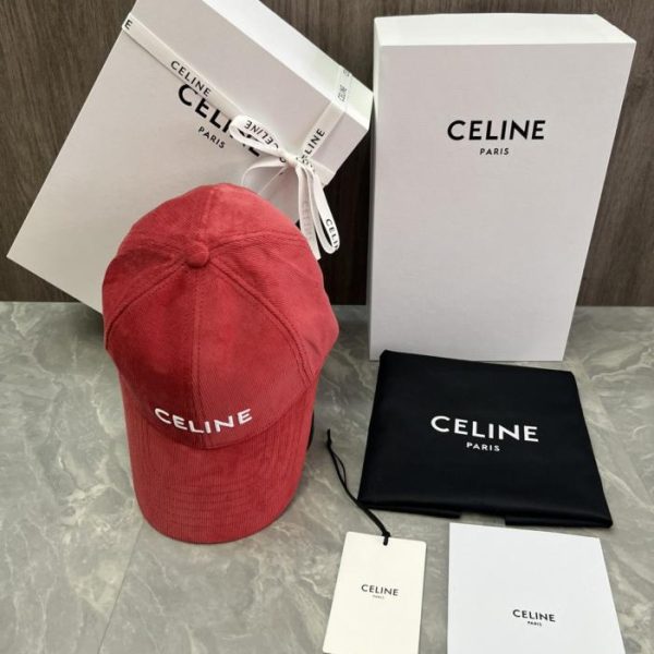 repliche,replica,perfette,siti di,affidabili,migliori siti,dove comprare,1:1,scarpe da ginnastica Cappellino da baseball CELINE originale in velluto di cotone personalizzato con applicazione logo (O7E9OH) – Stesso stile del sito ufficiale