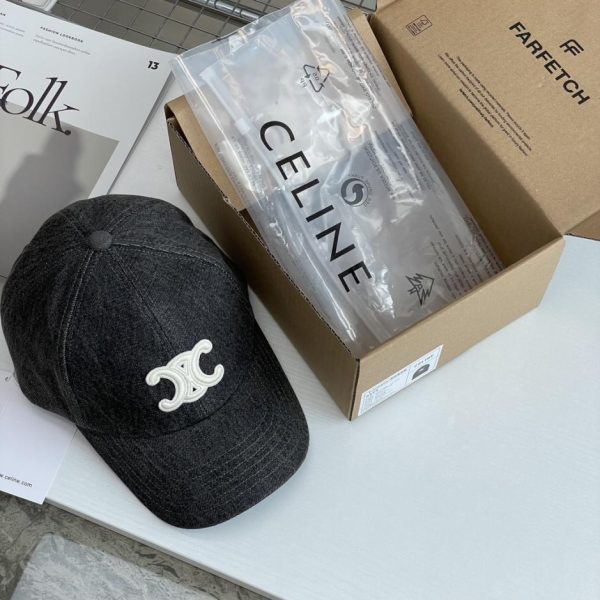 repliche,replica,perfette,siti di,affidabili,migliori siti,dove comprare,1:1,scarpe da ginnastica Cappello da baseball con logo CELINE Arco di Trionfo (DE2G6U)