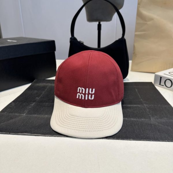 repliche,replica,perfette,siti di,affidabili,migliori siti,dove comprare,1:1,scarpe da ginnastica Cappellino da baseball ricamato MiuMiu, nuova versione di alta gamma (O0GJ0T)