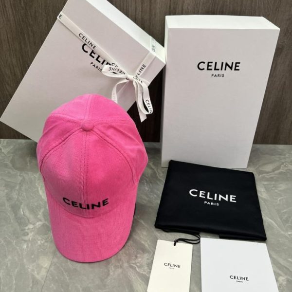 repliche,replica,perfette,siti di,affidabili,migliori siti,dove comprare,1:1,scarpe da ginnastica Cappellino da baseball CELINE originale in velluto di cotone personalizzato con applicazione logo (U1XSK4) – Stesso stile del sito ufficiale