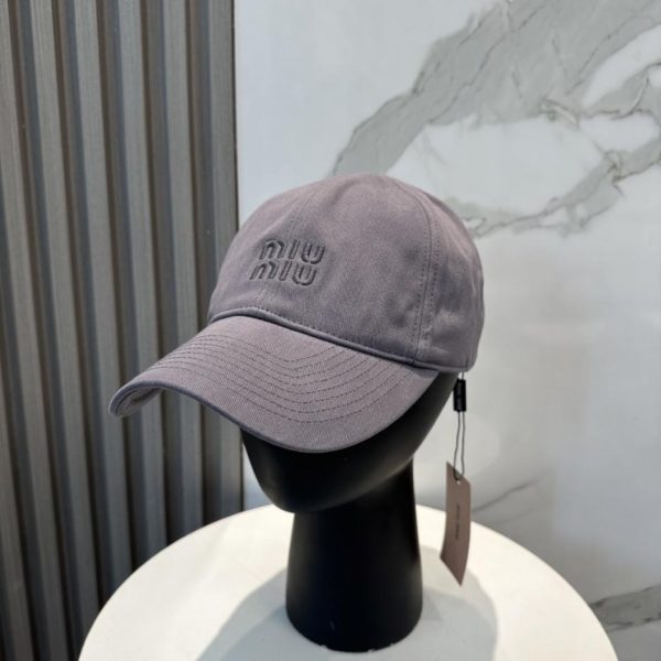 repliche,replica,perfette,siti di,affidabili,migliori siti,dove comprare,1:1,scarpe da ginnastica Cappellino da baseball MiuMiu Original New Style in puro cotone lavato (E7680N)