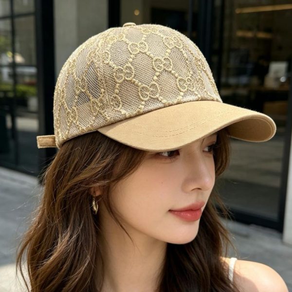 repliche,replica,perfette,siti di,affidabili,migliori siti,dove comprare,1:1,scarpe da ginnastica Cappellino da baseball in rete con monogramma Gucci (OZLYKD)