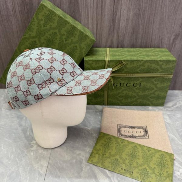 repliche,replica,perfette,siti di,affidabili,migliori siti,dove comprare,1:1,scarpe da ginnastica Cappellino da baseball GUCCI con classico motivo jacquard a doppia G (7S5DI1)