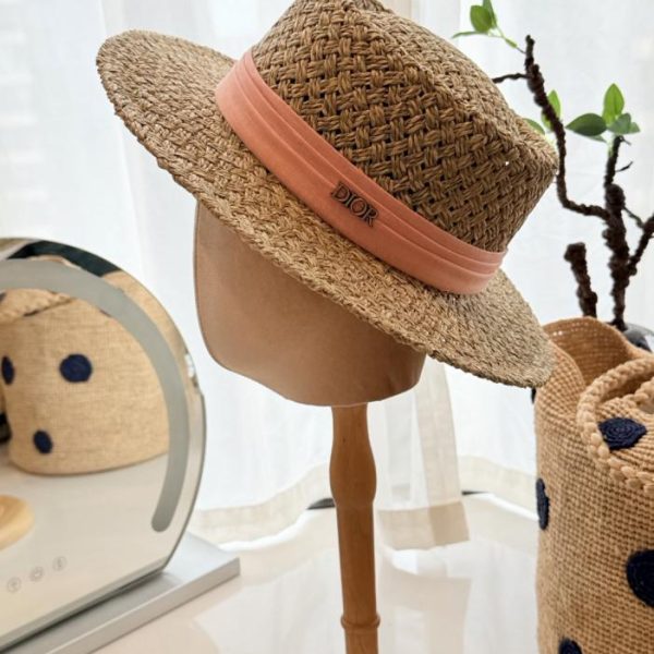 repliche,replica,perfette,siti di,affidabili,migliori siti,dove comprare,1:1,scarpe da ginnastica Cappello da sole in paglia DIOR (JWBZRM)