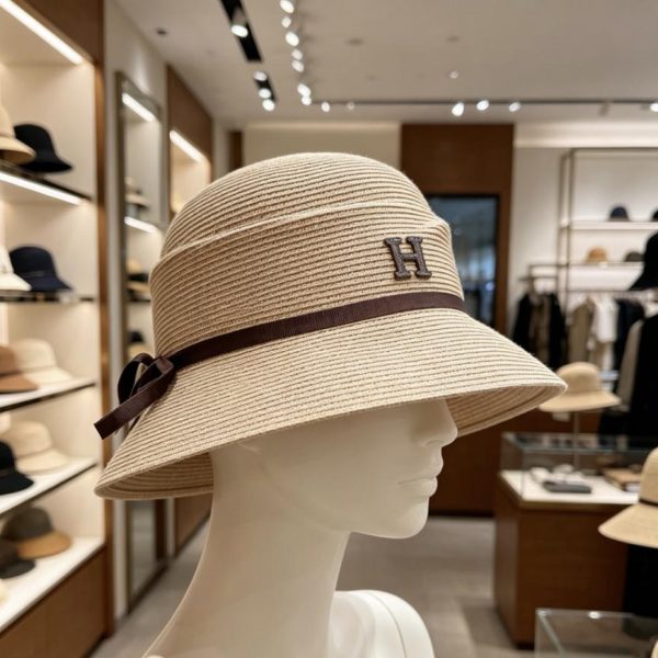 repliche,replica,perfette,siti di,affidabili,migliori siti,dove comprare,1:1,scarpe da ginnastica Cappello di paglia intrecciata stile Hermès (EK7J7M)