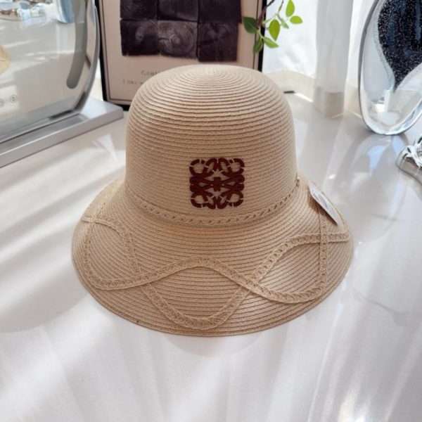 repliche,replica,perfette,siti di,affidabili,migliori siti,dove comprare,1:1,scarpe da ginnastica Cappello di paglia intrecciata stile Loewe (9Z9QDB)