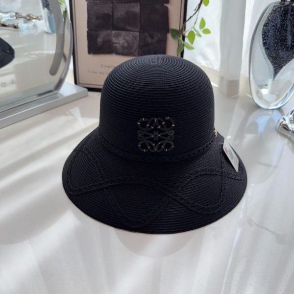 repliche,replica,perfette,siti di,affidabili,migliori siti,dove comprare,1:1,scarpe da ginnastica Cappello di paglia intrecciata stile Loewe (M24NT6)