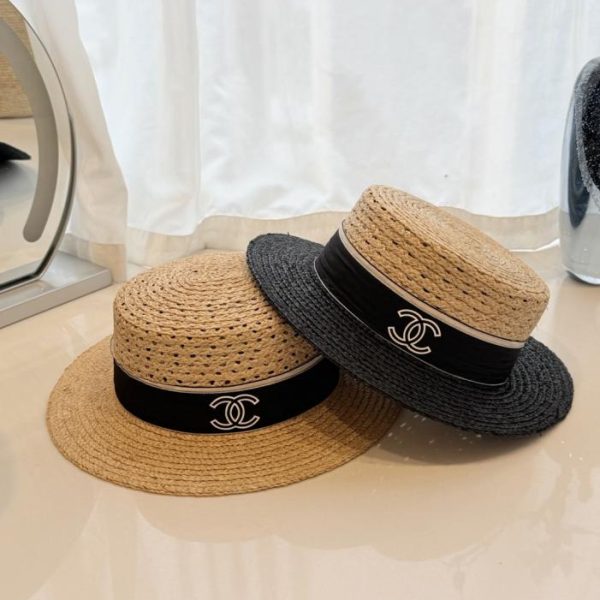 repliche,replica,perfette,siti di,affidabili,migliori siti,dove comprare,1:1,scarpe da ginnastica Nuovo berretto piatto traforato di Chanel (1JEETX)