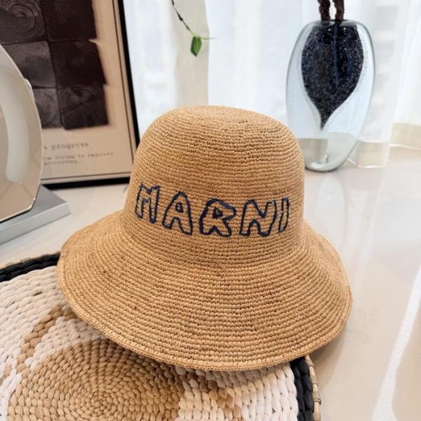 repliche,replica,perfette,siti di,affidabili,migliori siti,dove comprare,1:1,scarpe da ginnastica Cappello da sole MARI Primavera/Estate in rafia – Rafia naturale (JA1GR8)