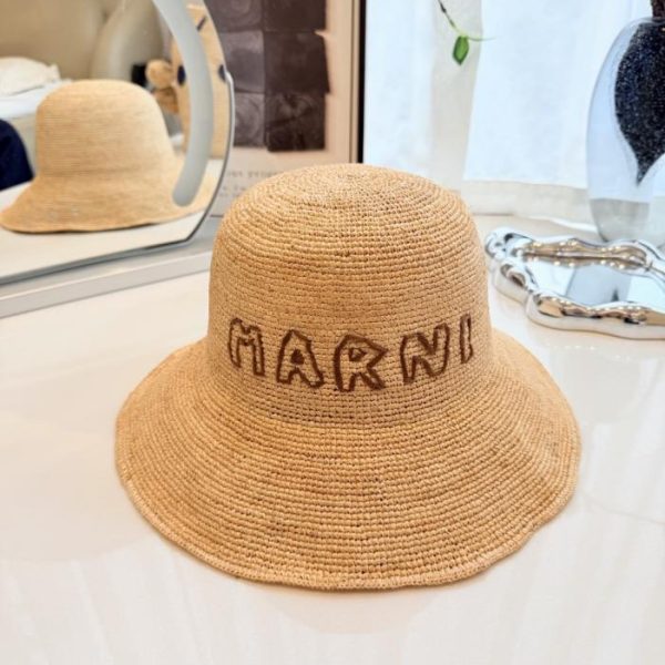 Cappello da sole MARI Primavera/Estate in erba di rafia - Erba di rafia naturale (LTZAWJ)