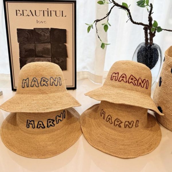 repliche,replica,perfette,siti di,affidabili,migliori siti,dove comprare,1:1,scarpe da ginnastica Cappello da sole MARI Primavera/Estate in rafia naturale (ZBF808)